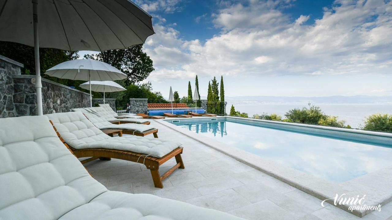 Apartments Vunic Mošćenička Draga Eksteriør billede