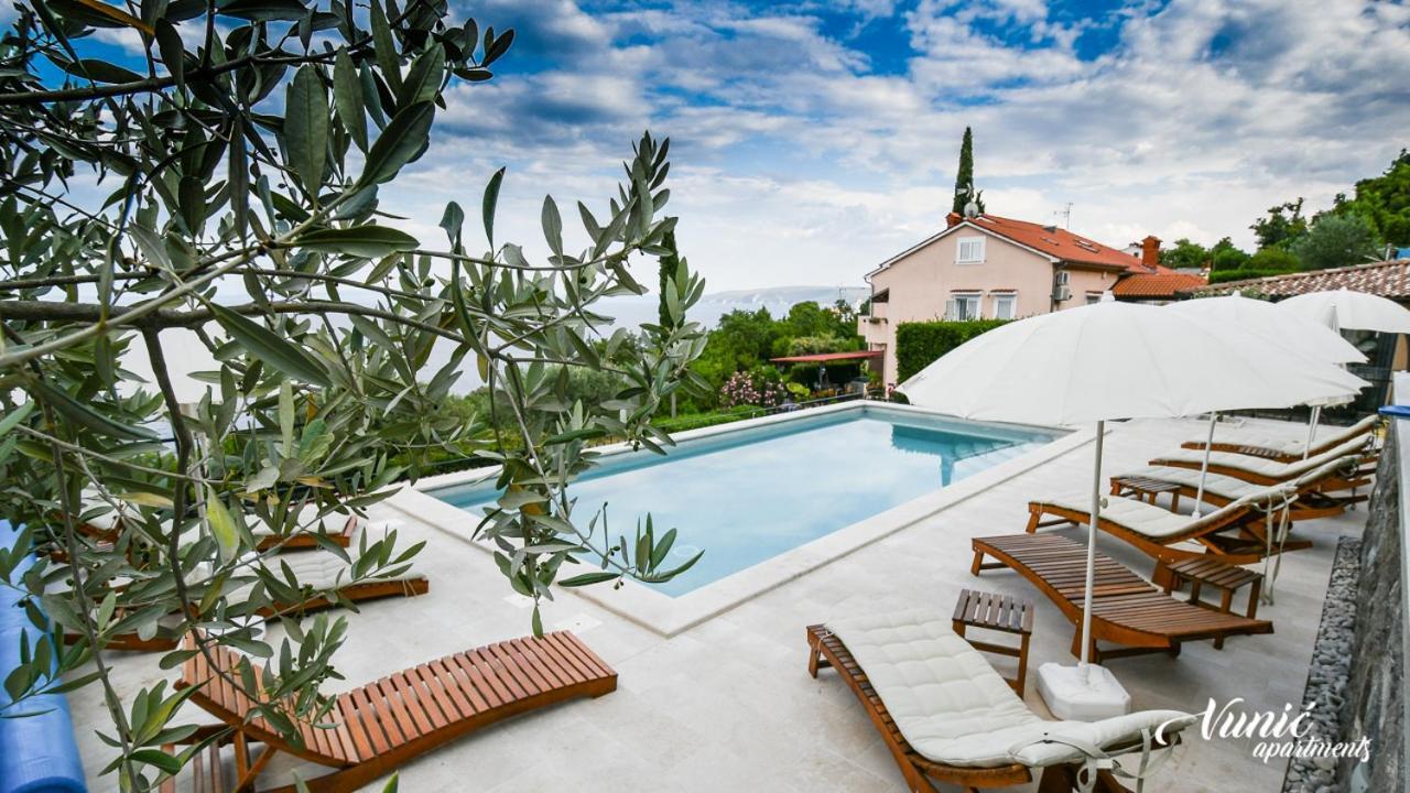 Apartments Vunic Mošćenička Draga Eksteriør billede